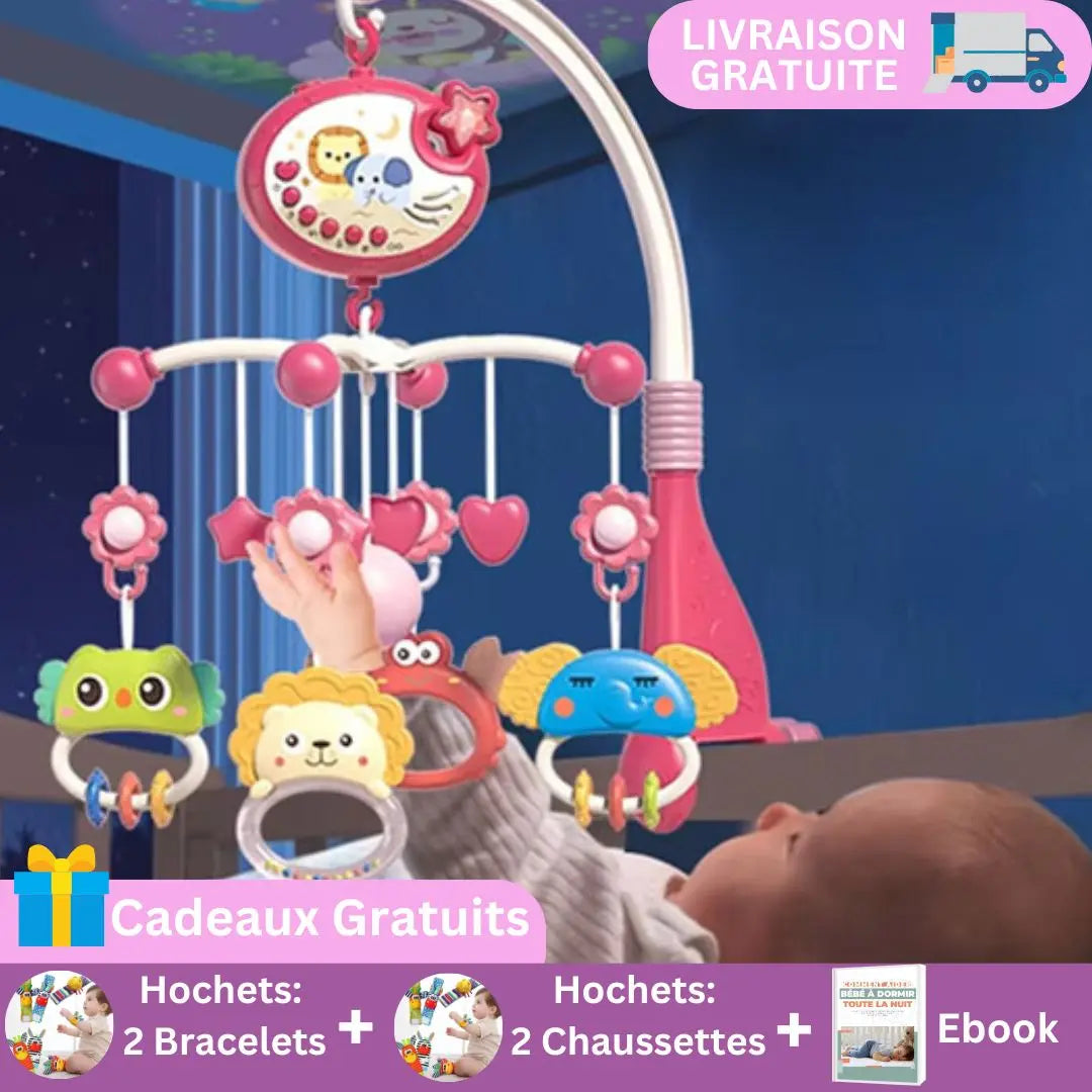 Mobile musical bébé | JingleJoy™