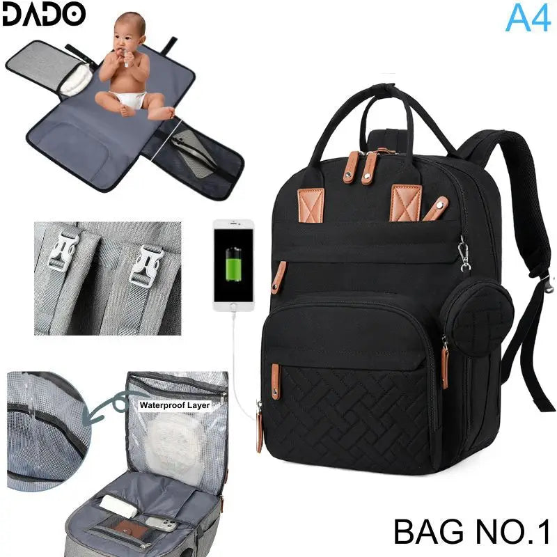 Sac à langer à dos - DouxMoments