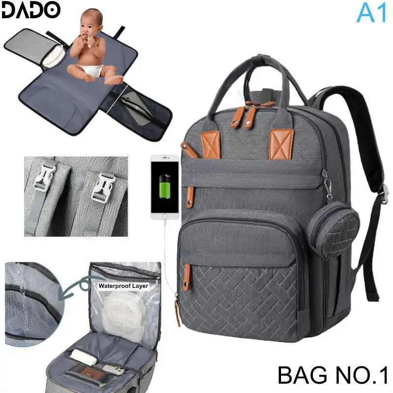 Sac à langer à dos - DouxMoments